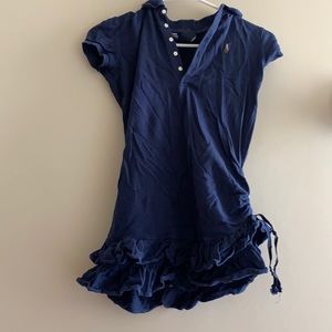 Ralph Lauren kids navy blue dress